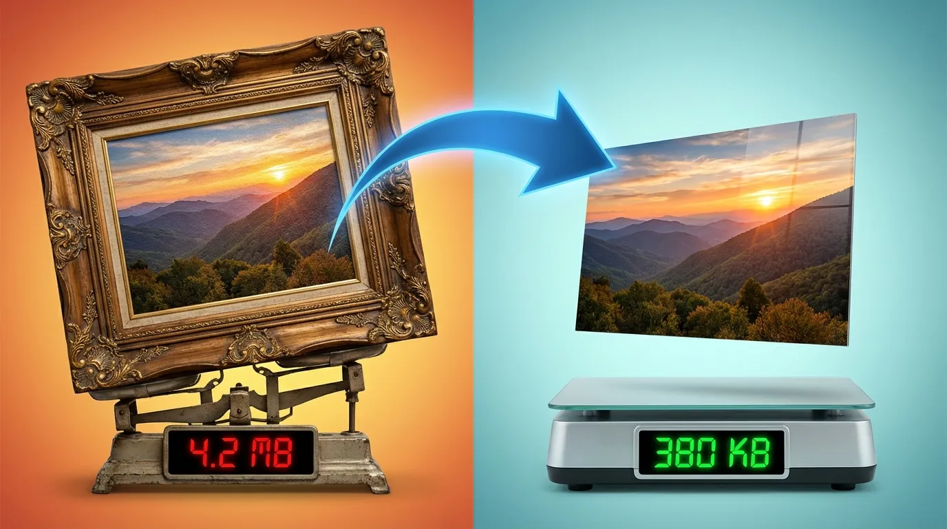 Optimisation des images web : WebP, compression et lazy loading expliqués